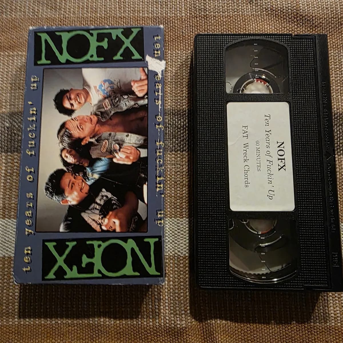 NOFX: Ten Years Of Fuckin’ Up cover