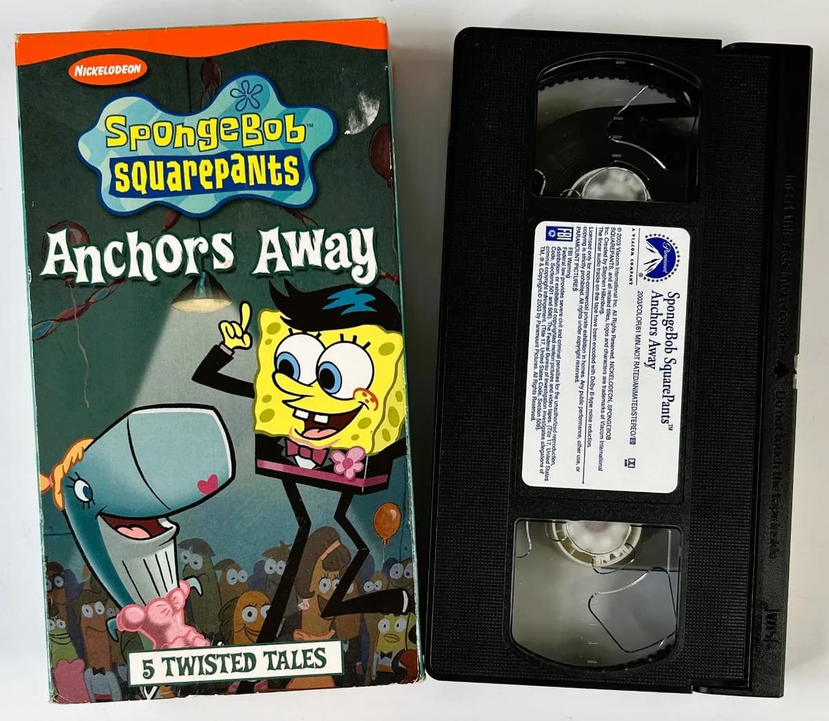 Spongebob Squarepants Anchors Away cover