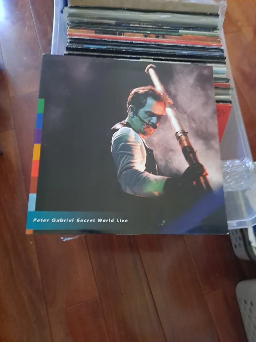 Peter Gabriel Secret World Live cover