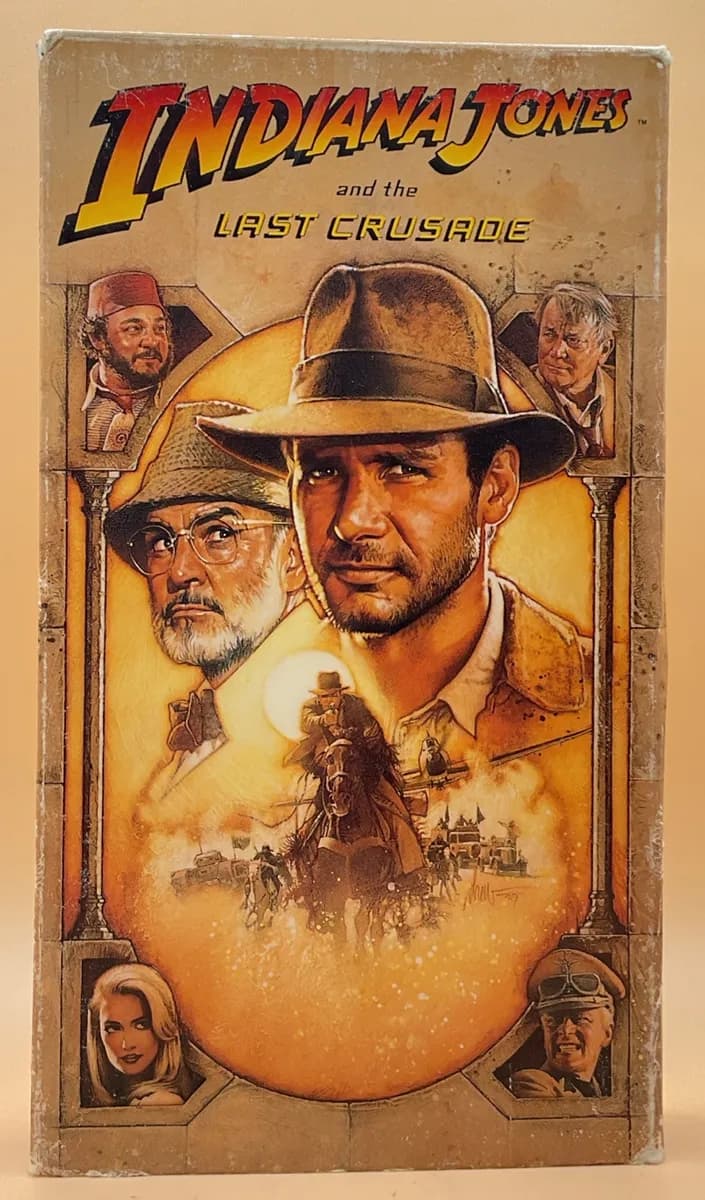 Indiana Jones and the Last Crusade cover