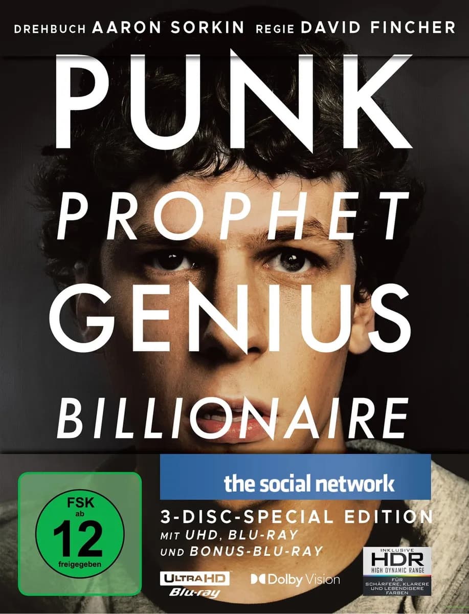 The Social Network - Limited Steelbook (+ Bonus cover