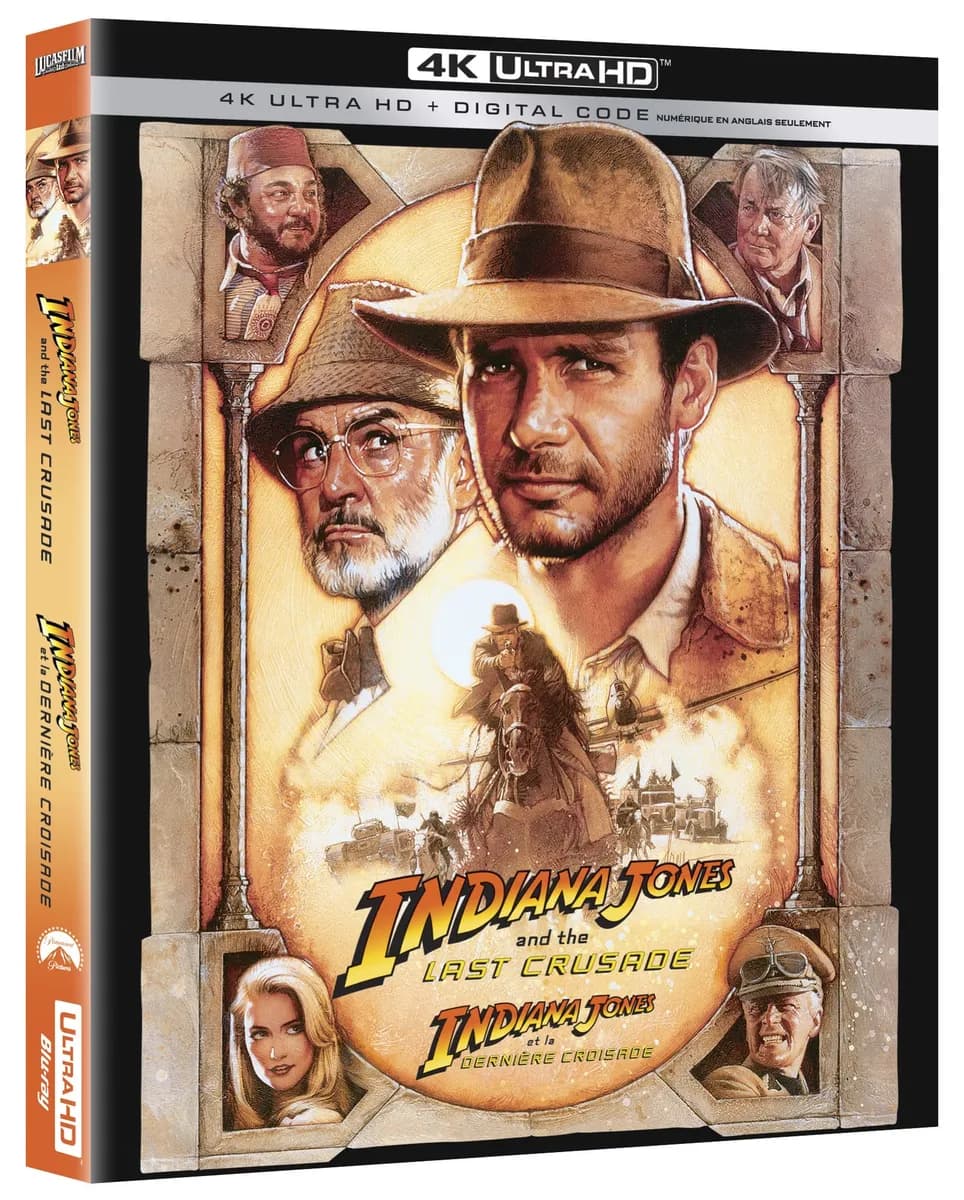 Indiana Jones and the Last Crusade cover