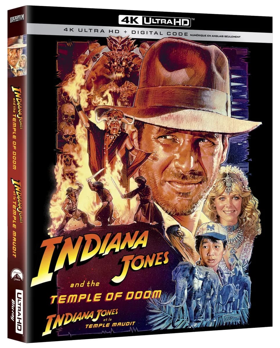 Indiana Jones and the Temple of Doom cover