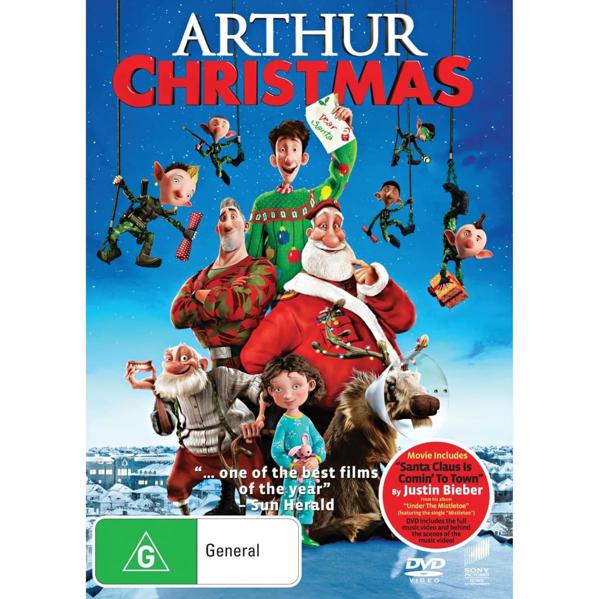 Arthur Christmas cover
