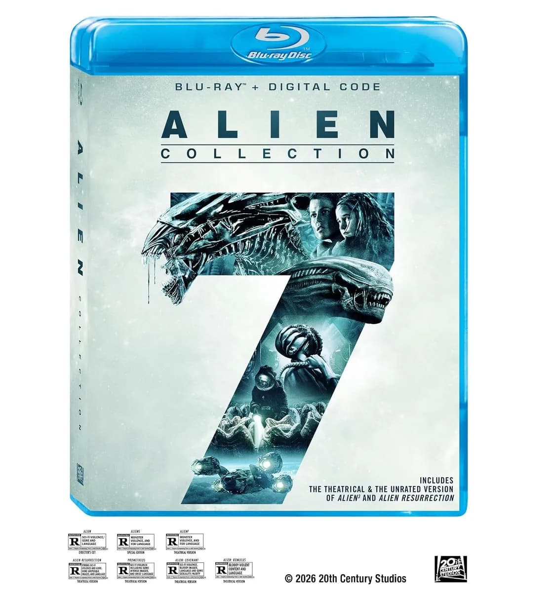 Alien 7-Movie Collection cover