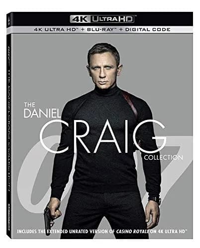 007: The Daniel Craig 4-Movie Collection cover