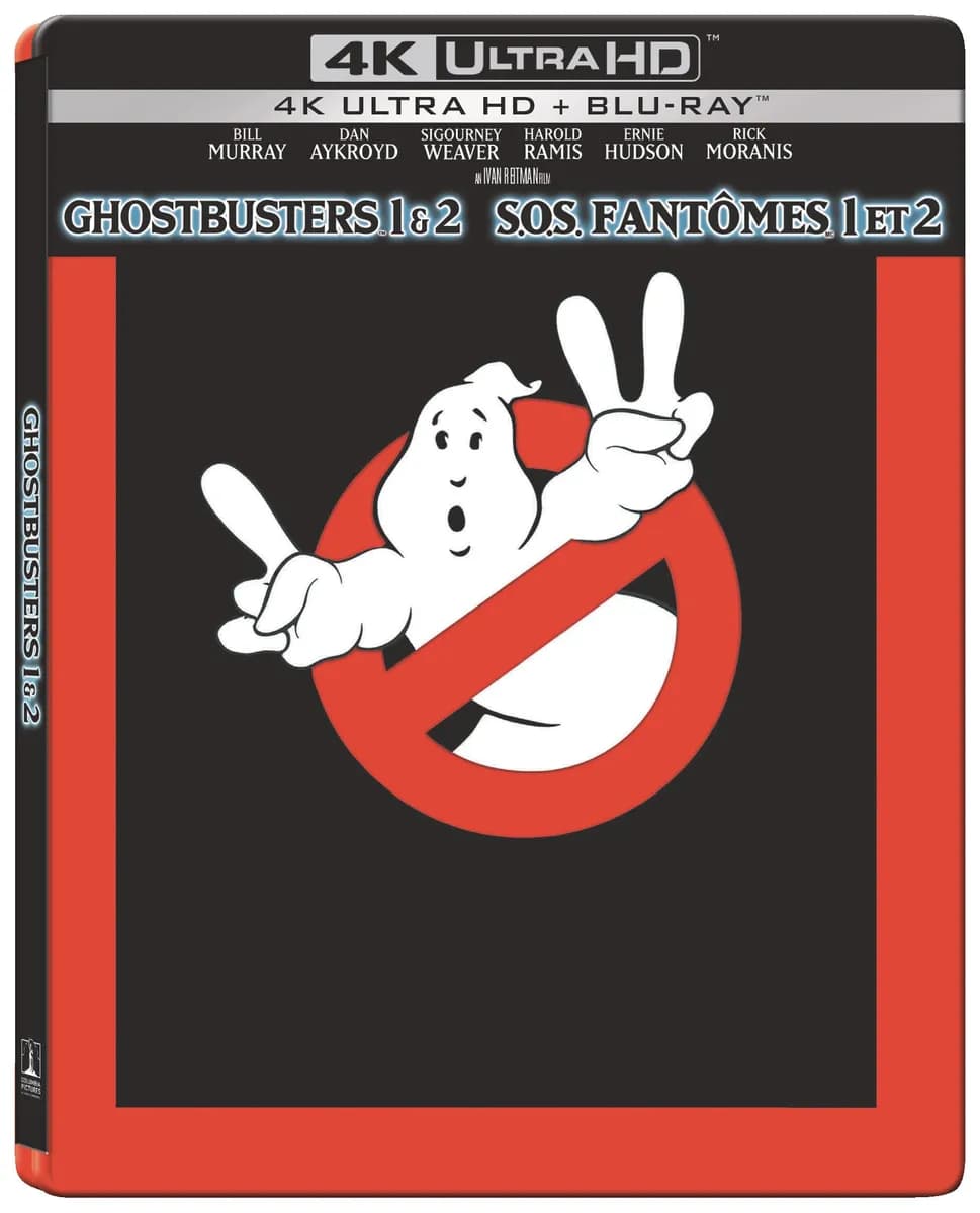 Ghostbusters + Ghostbusters II cover