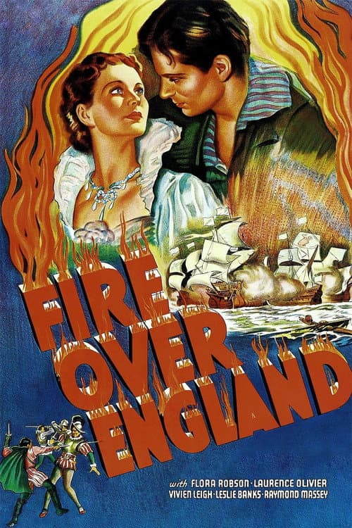 Fire Over England cover