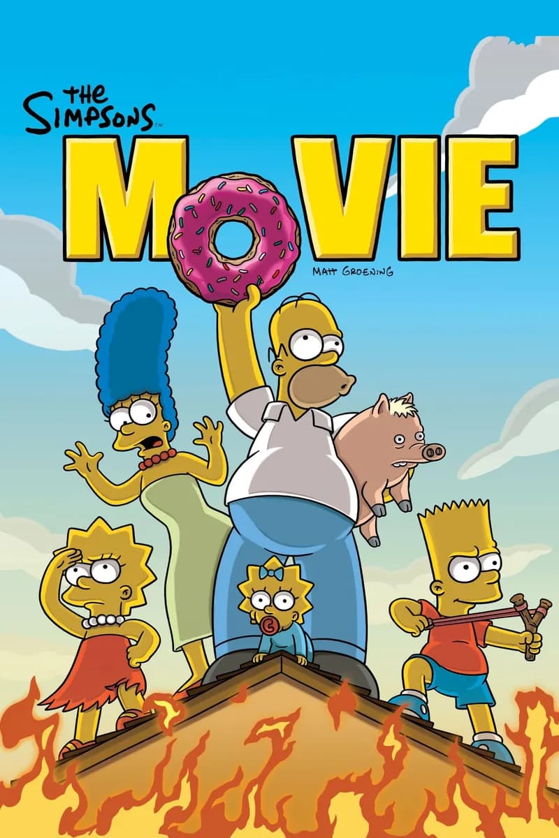 The Simpsons Movie cover