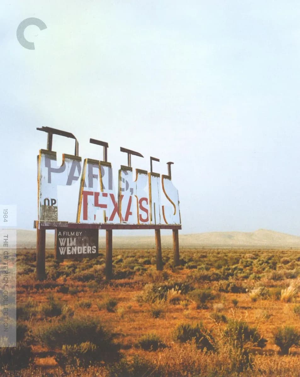 Paris, Texas cover