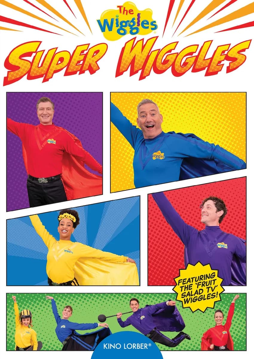 The Wiggles: Super Wiggles cover