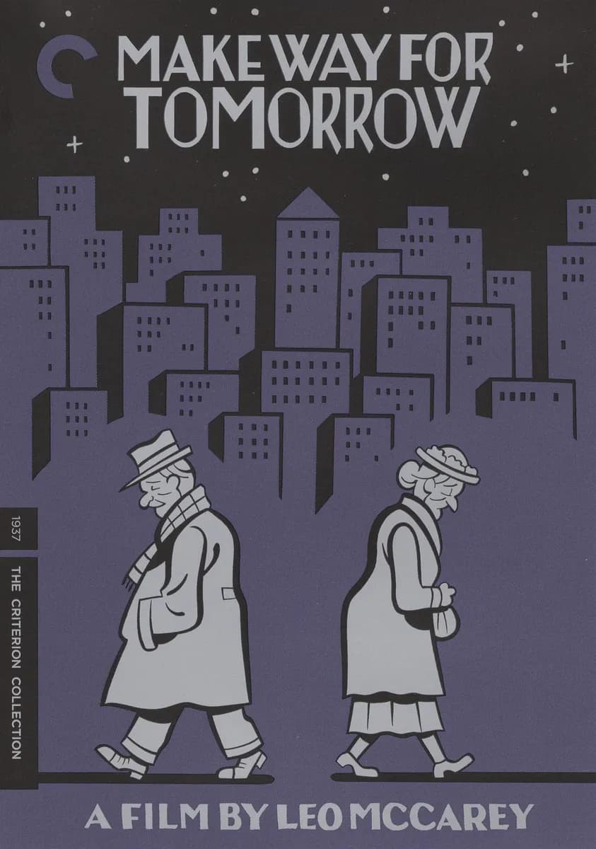 Make Way for Tomorrow cover