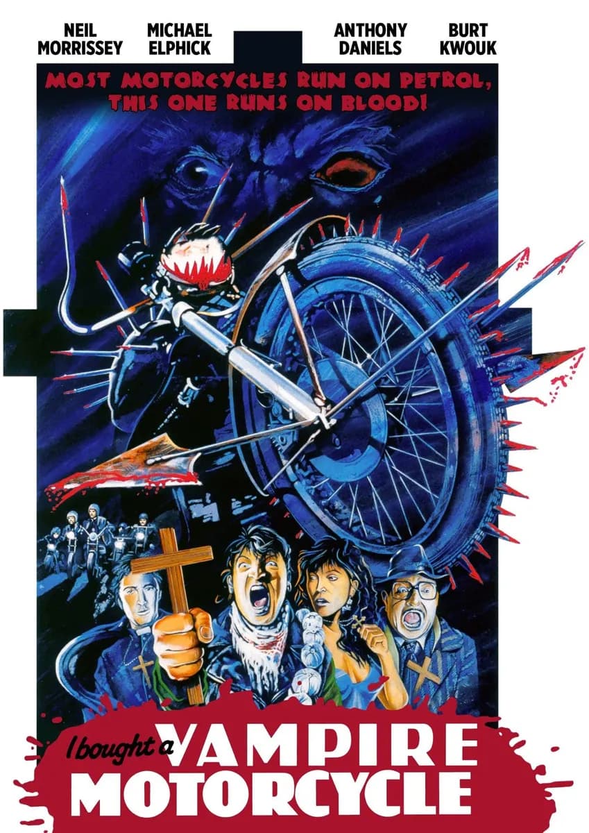 I Bought a Vampire Motorcycle cover
