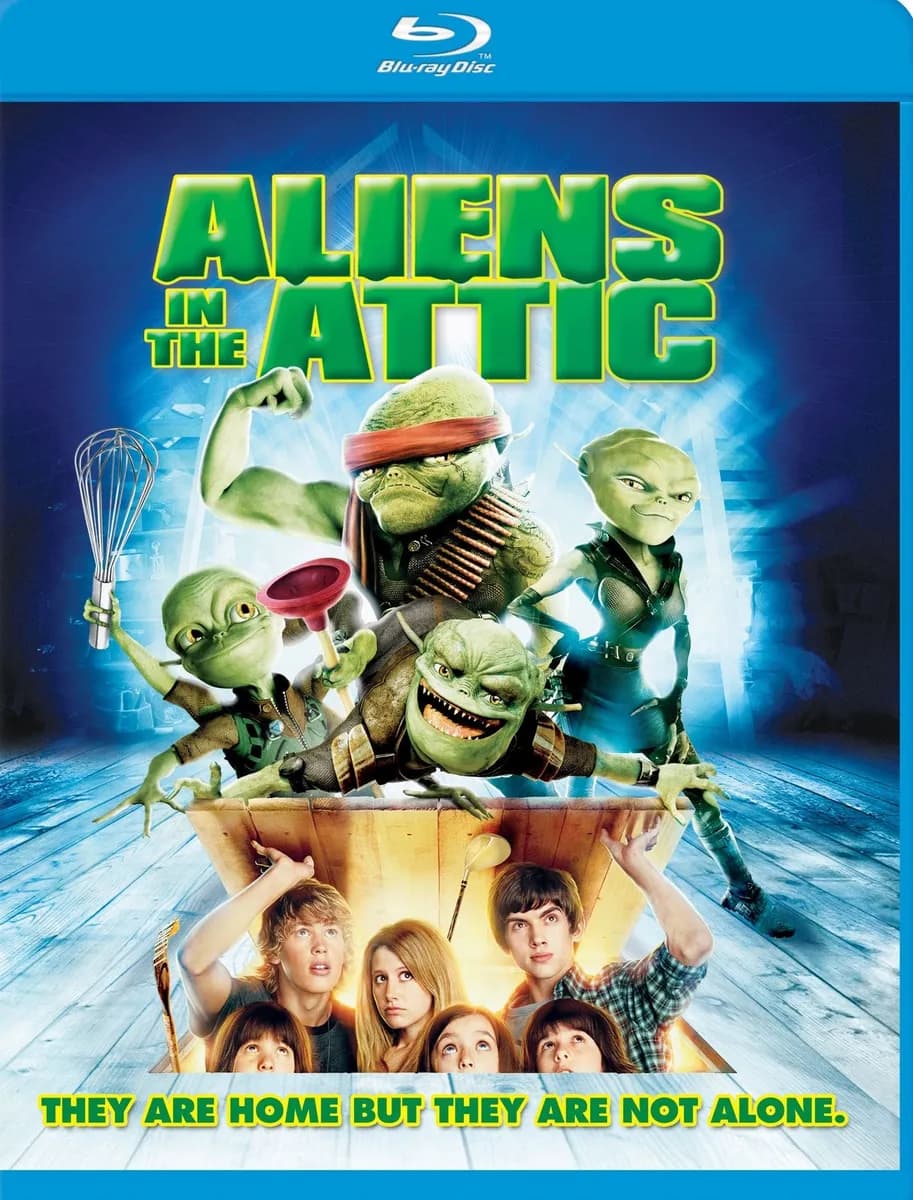 Aliens in the Attic cover