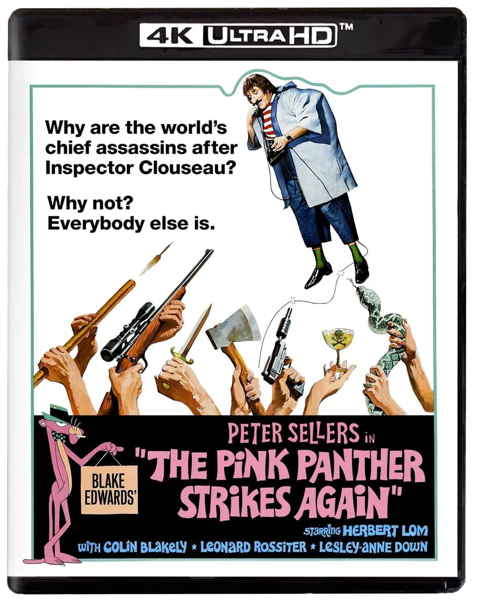 The Pink Panther Strikes Again cover