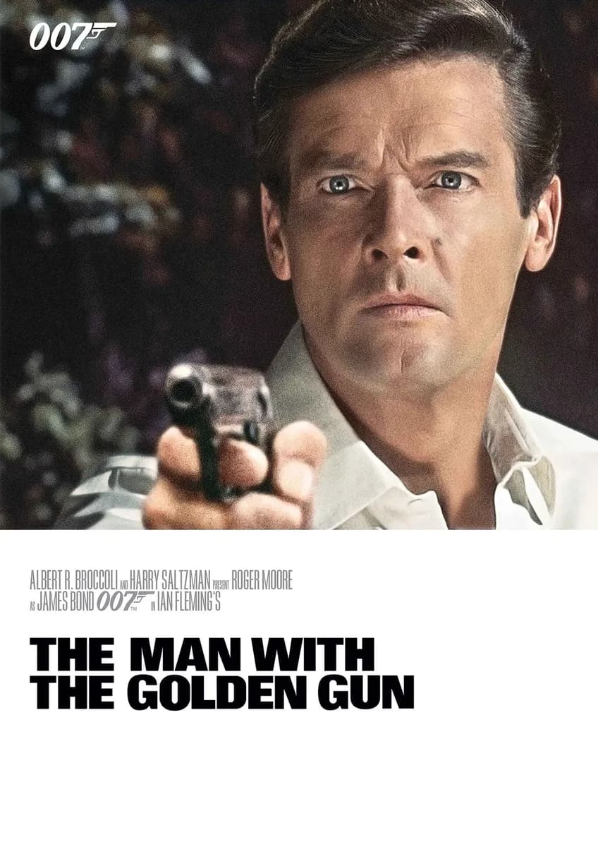 The Man with the Golden Gun cover