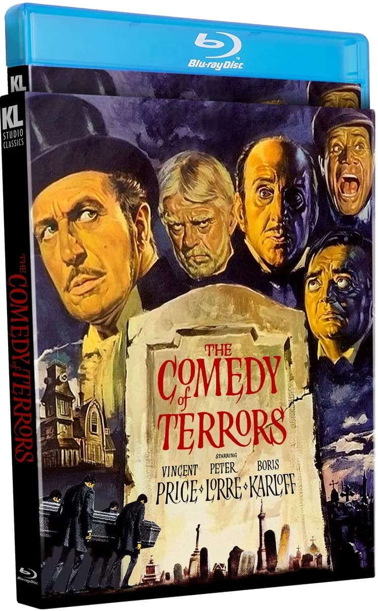 The Comedy of Terrors cover