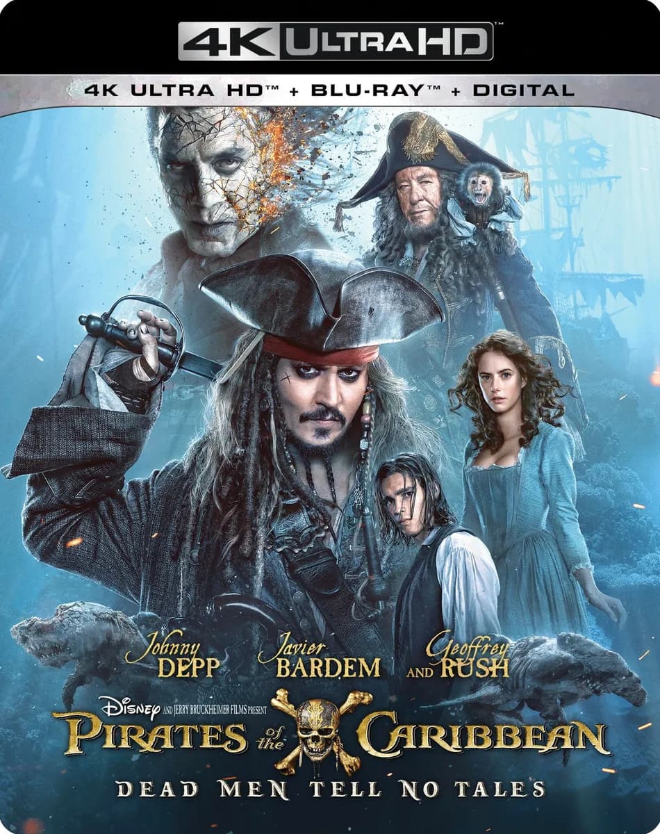 Pirates of the Caribbean: Dead Men Tell No Tales cover