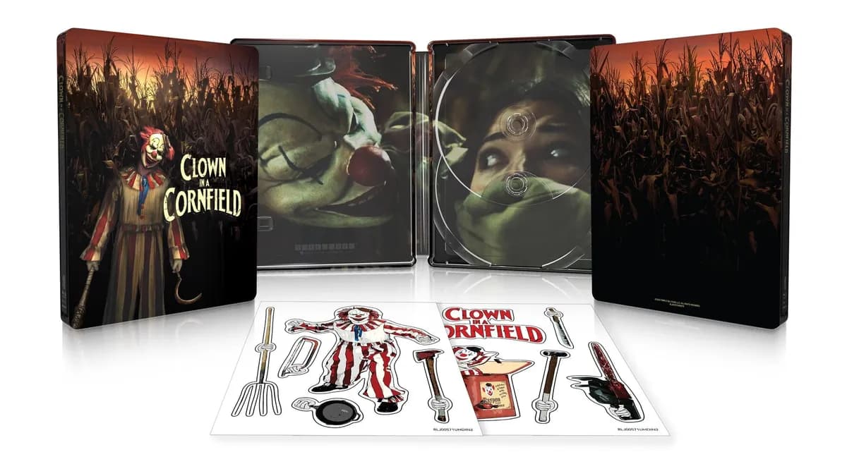 Clown in a Cornfield cover