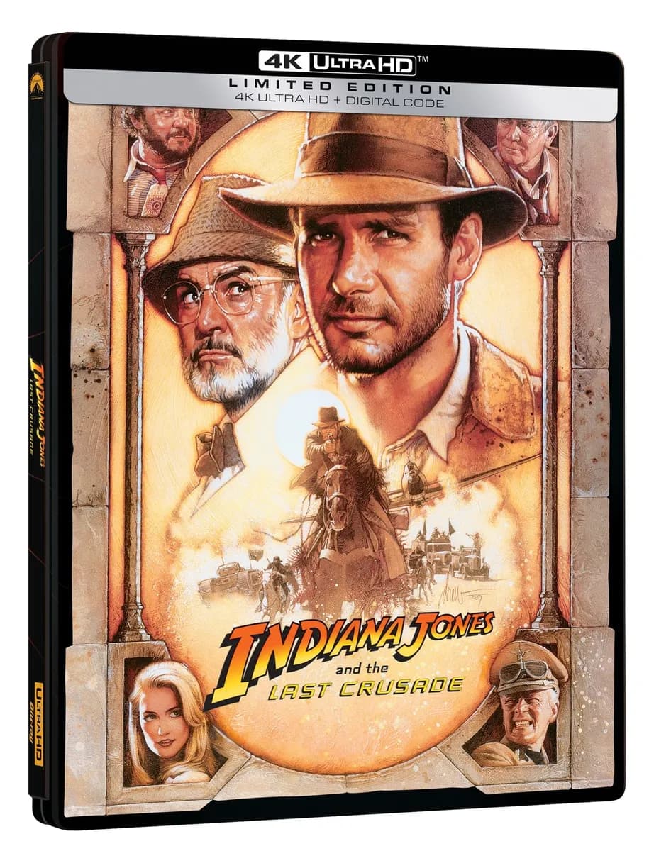 Indiana Jones and the Last Crusade cover