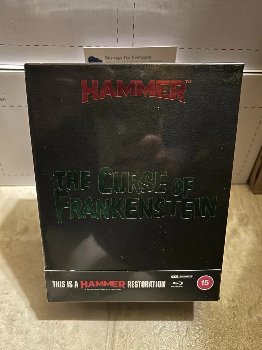 The Curse of Frankenstein cover