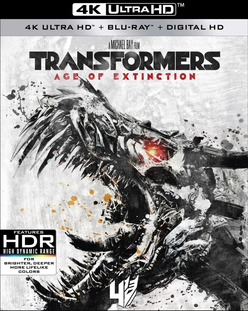 Transformers: Age of Extinction cover