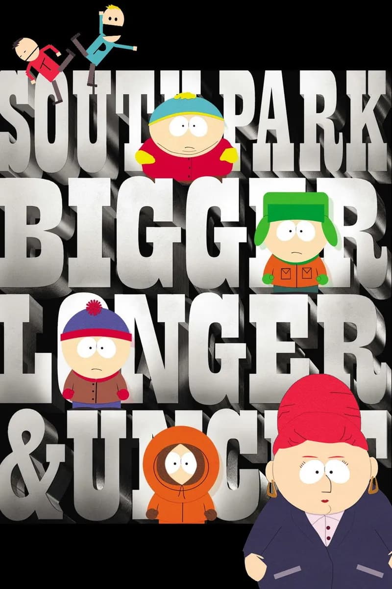 South Park: Bigger, Longer, and Uncut cover