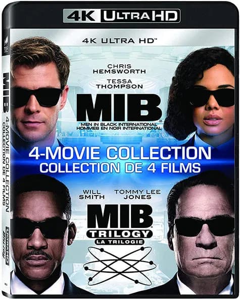 Men in Black 4 Movie Collection cover