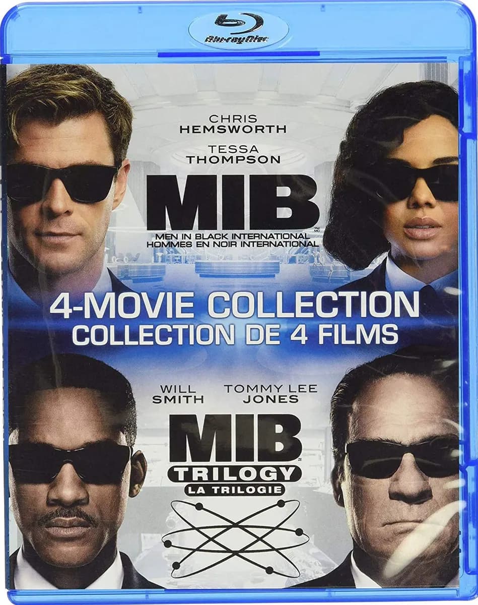 Men in Black 1 2 & 3 / Men in Black: International cover
