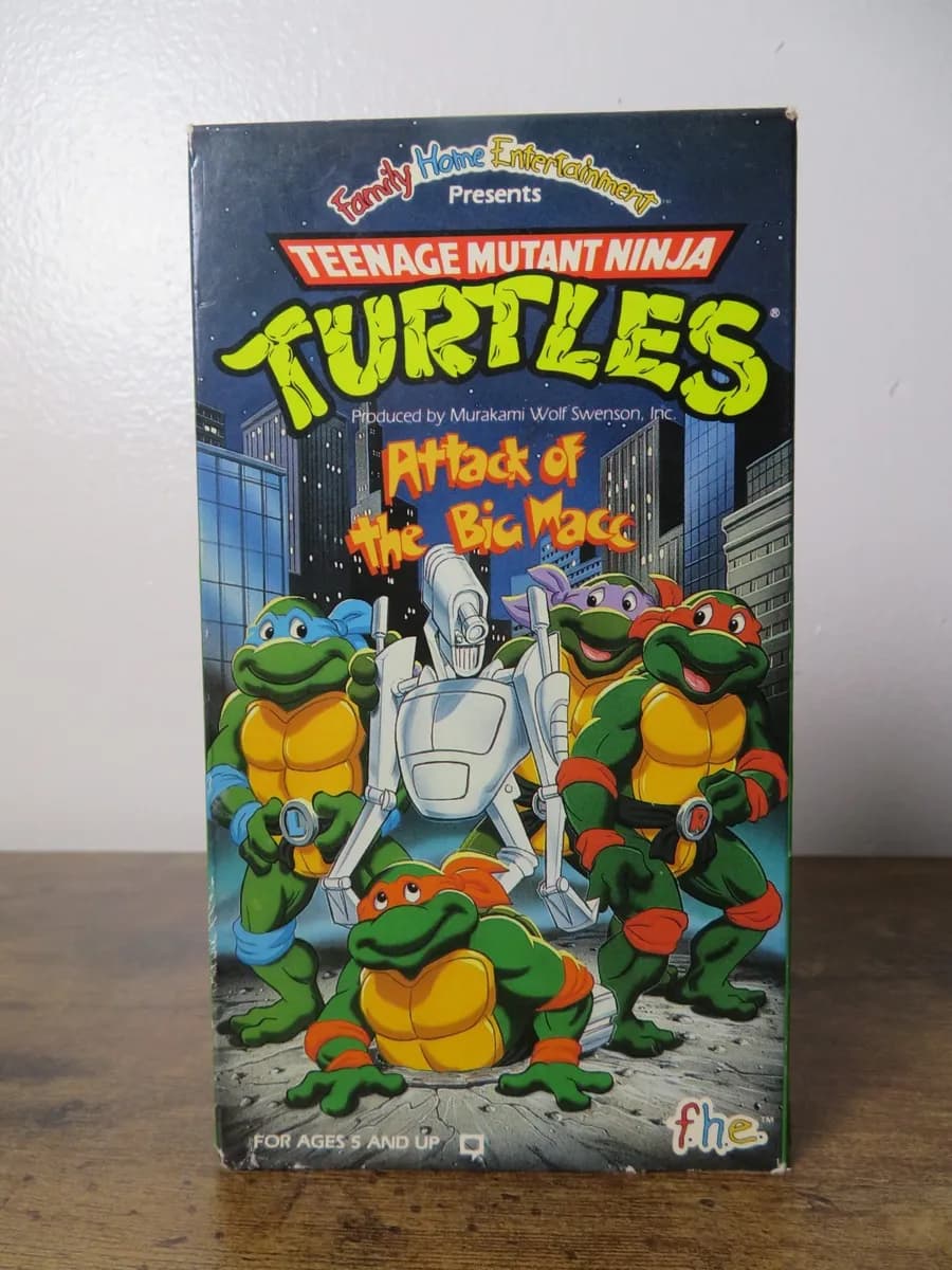 Teenage Mutant Ninja Turtles: Attack of the Big Macc cover
