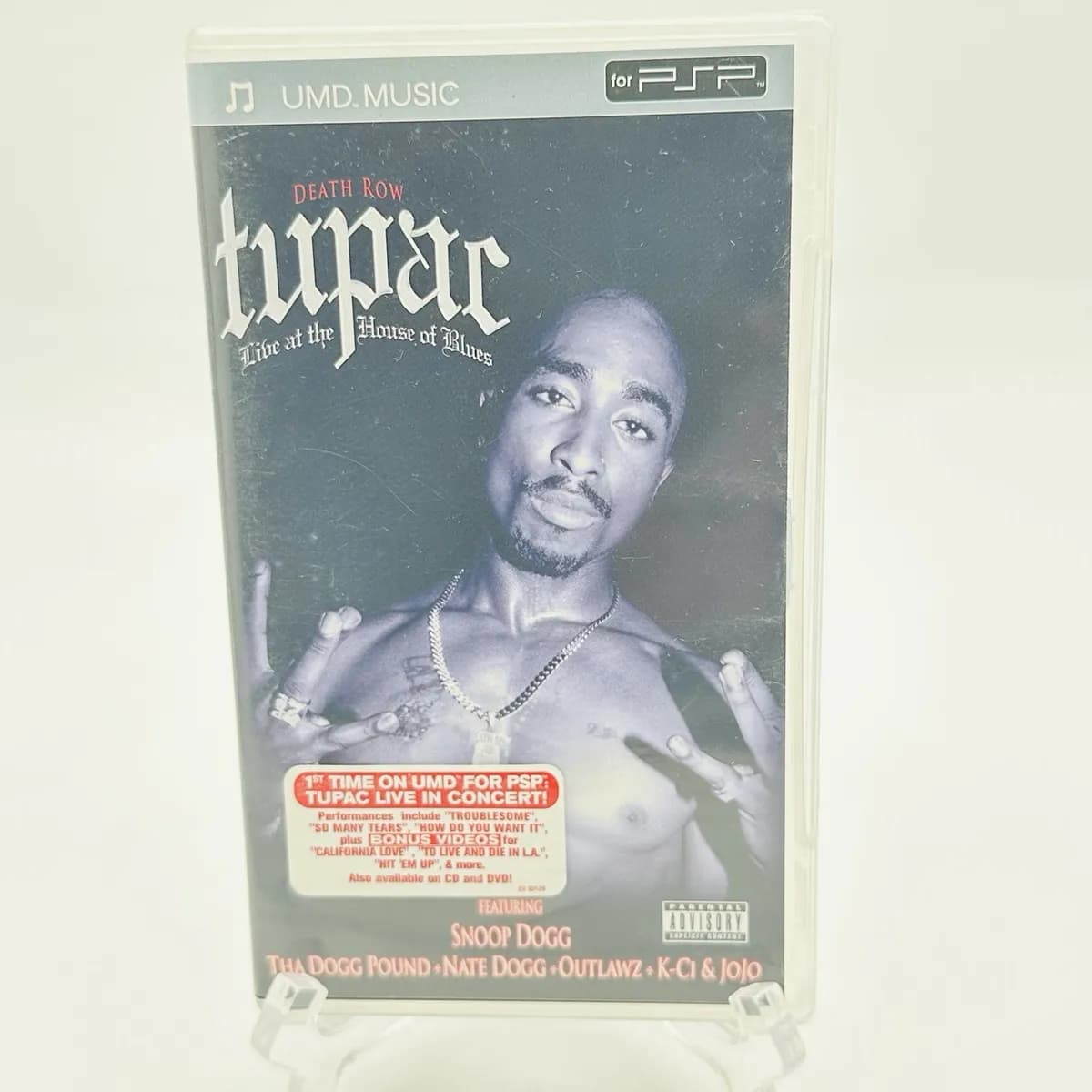 Tupac-Live at the House Of Blues cover