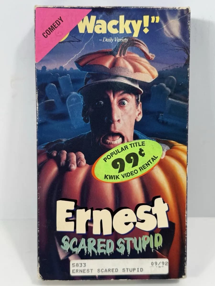 Ernest Scared Stupid cover