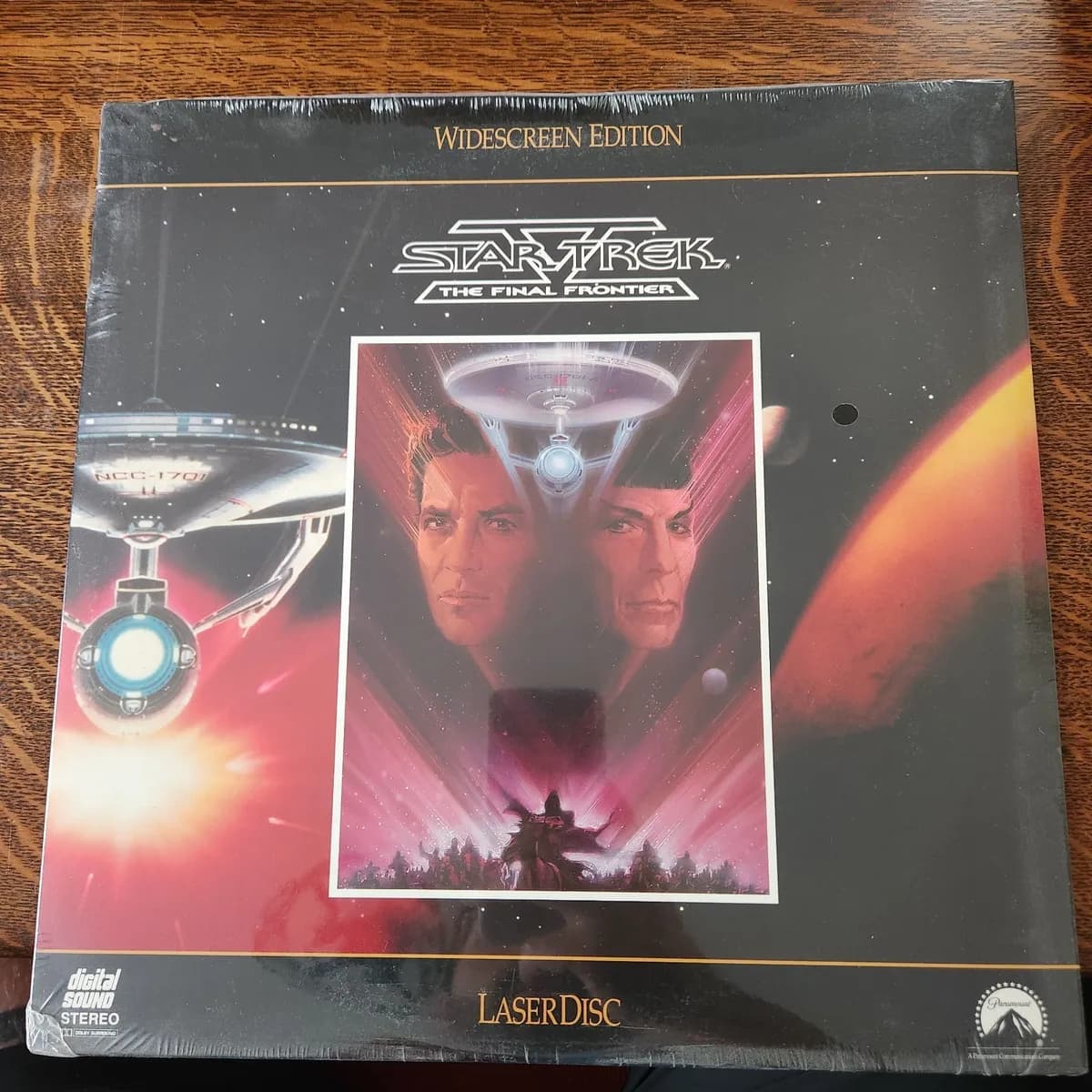 Star Trek V: the Final Frontier cover