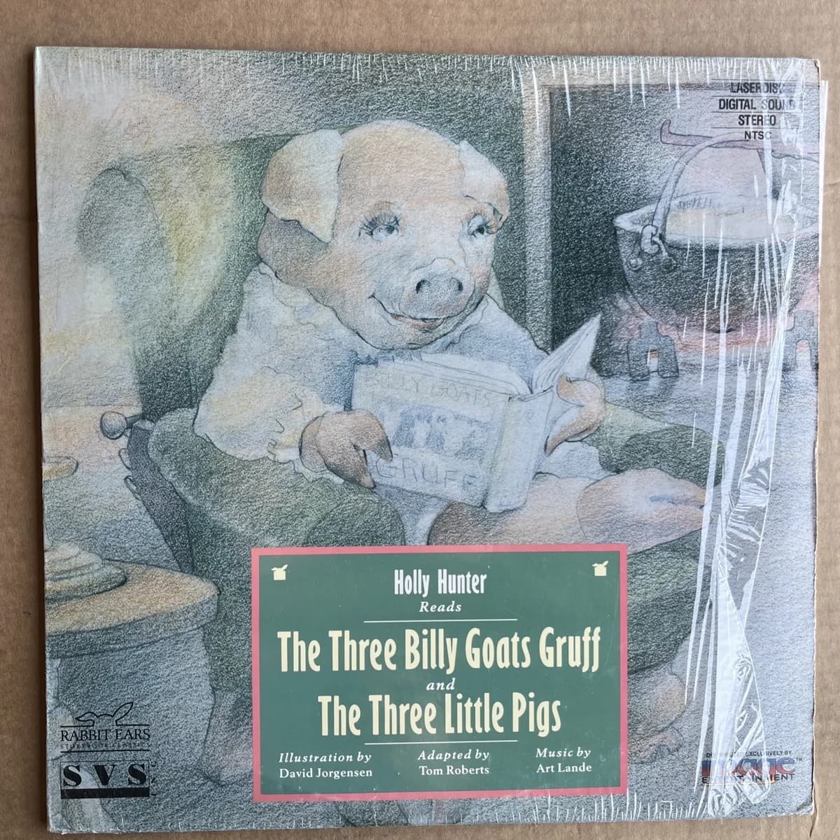Rabbit Ears-The Three Billy Goats Gruff/The Three Little Pigs cover