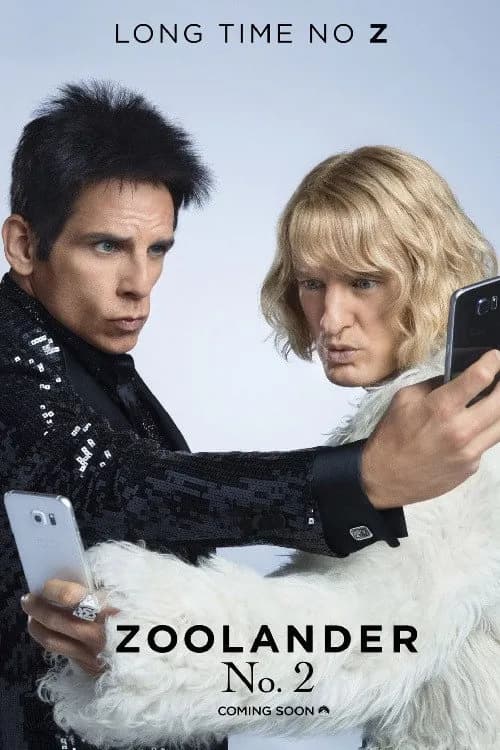 Zoolander No. 2 cover