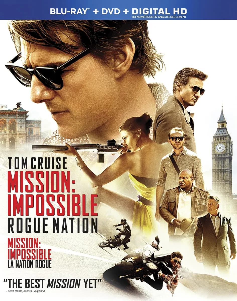 Mission: Impossible Rogue Nation cover
