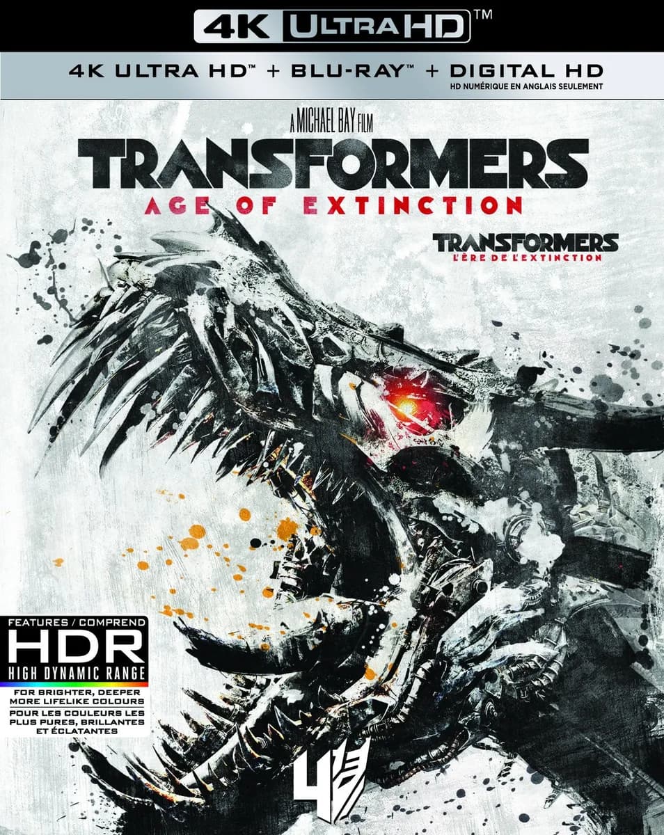 Transformers: Age of Extinction cover