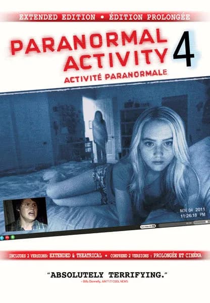 Paranormal Activity 4 cover