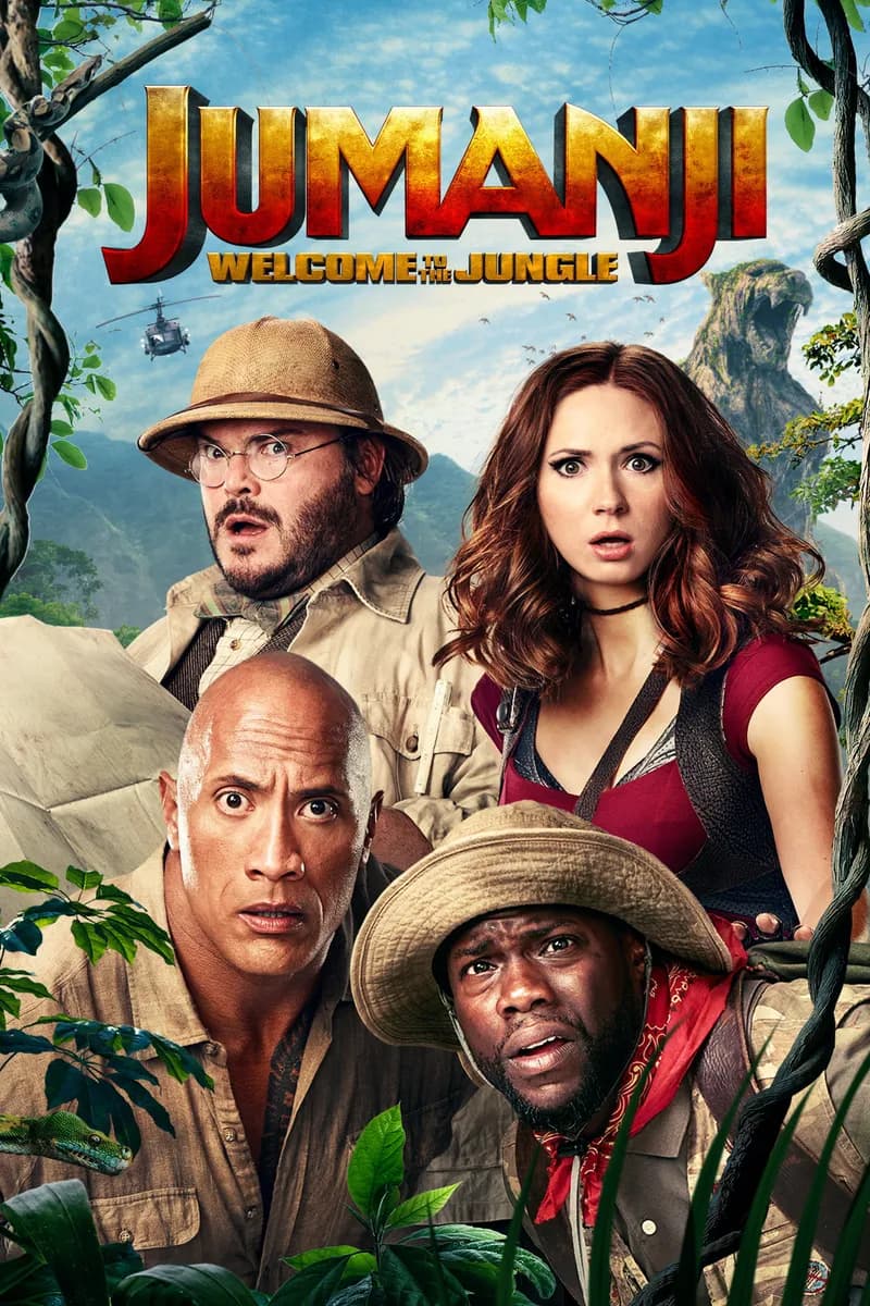 Jumanji: Welcome to the Jungle cover