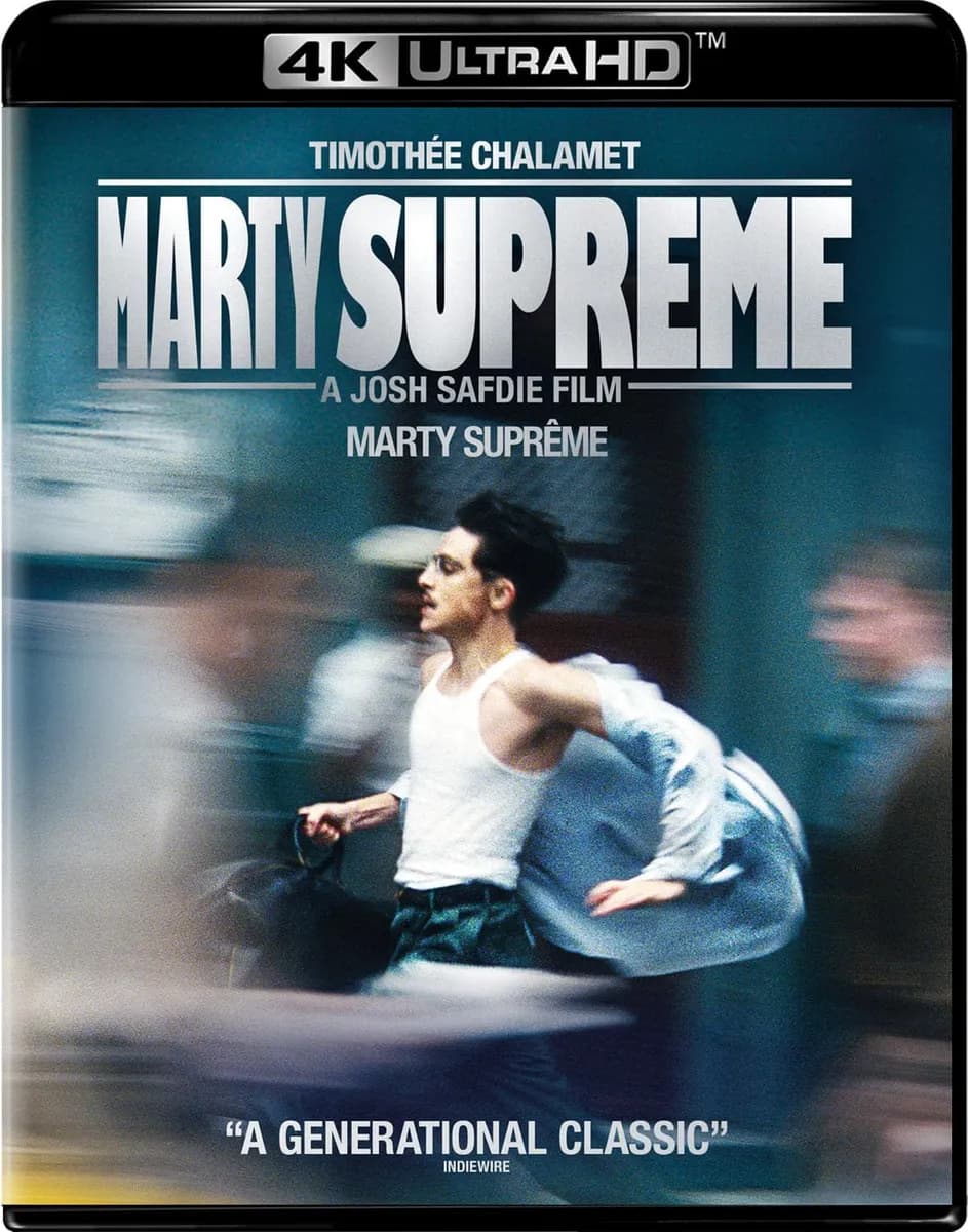 Marty Supreme cover