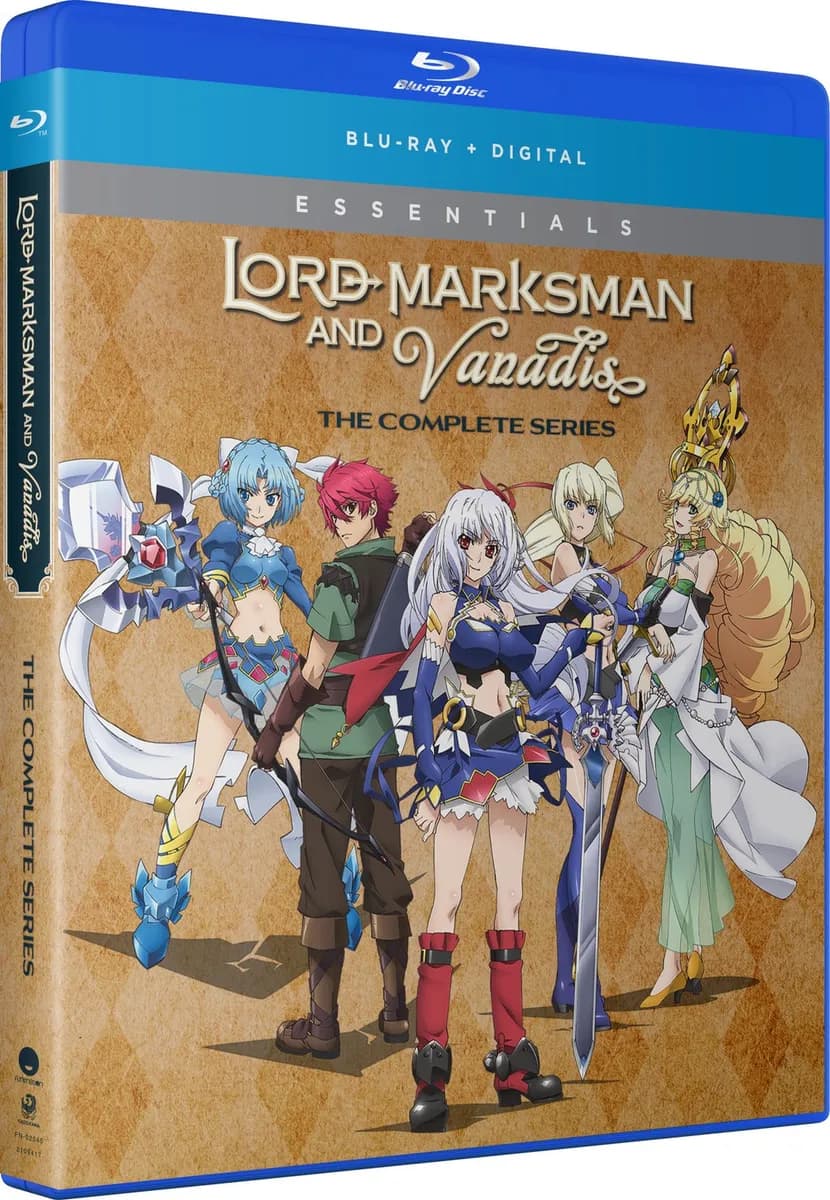 Lord Marksman and Vanadis: cover
