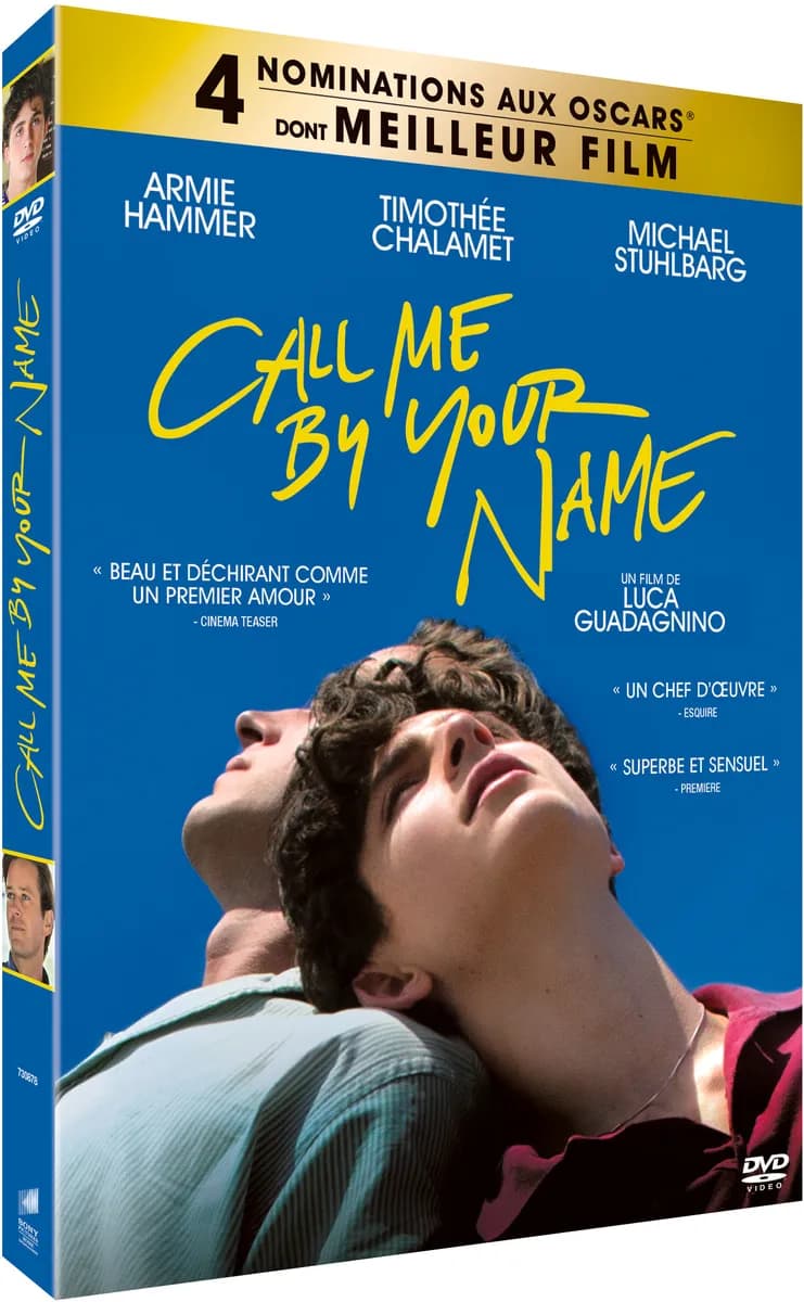 CALL ME BY YOUR NAME cover