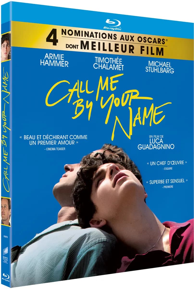 CALL ME BY YOUR NAME cover