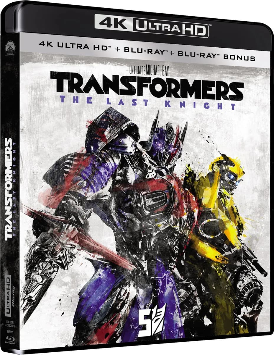 TRANSFORMERS : THE LAST KNIGHT cover
