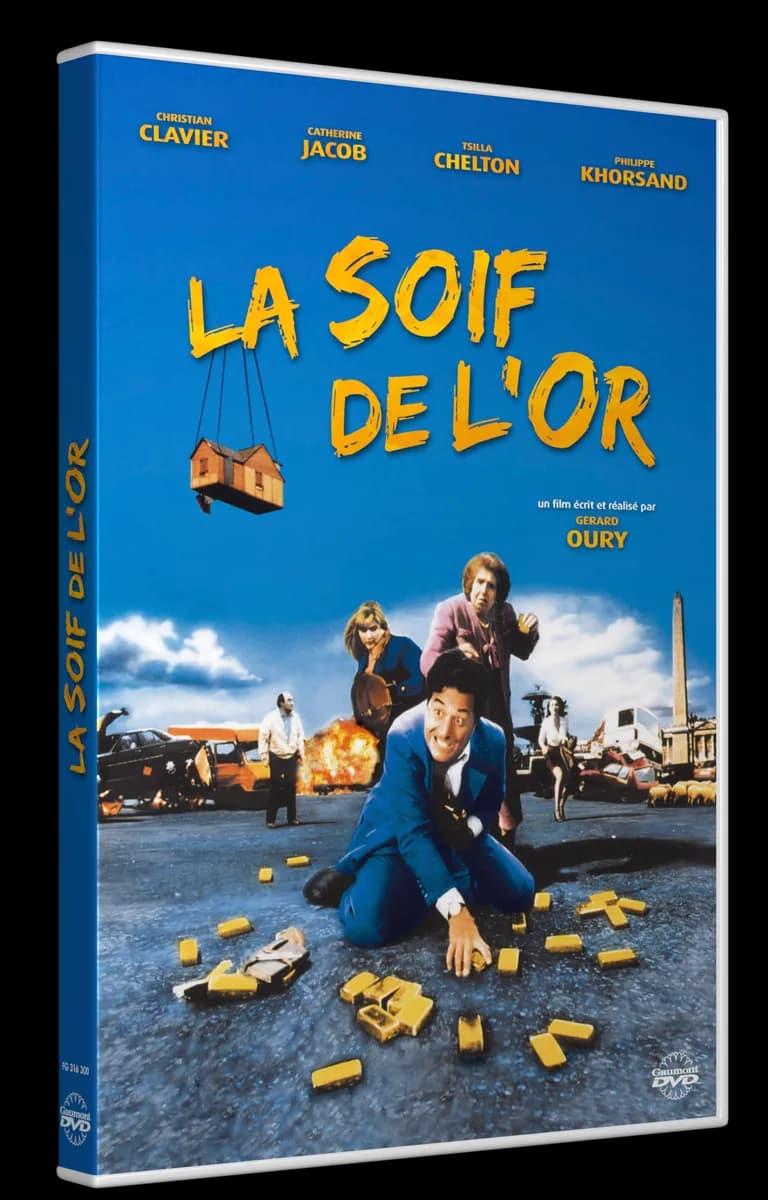 LA SOIF DE L’OR cover