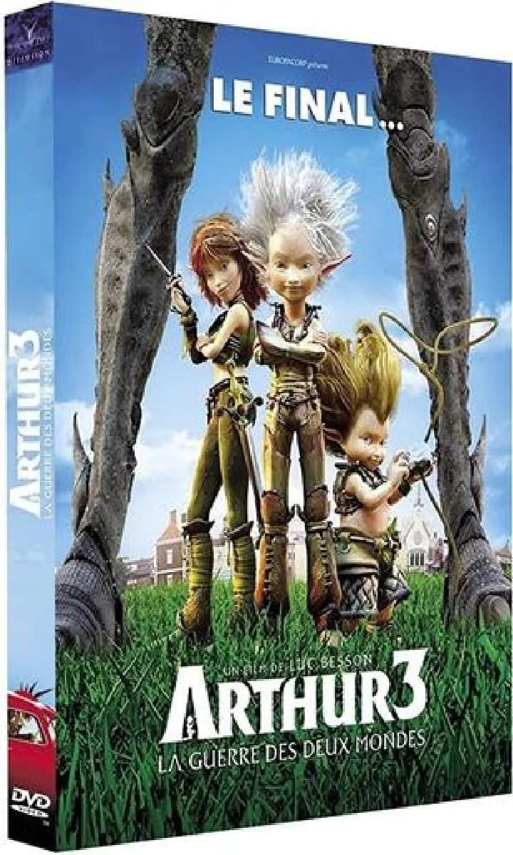 ARTHUR 3 : LA GUERRE DES DEUX MONDES cover