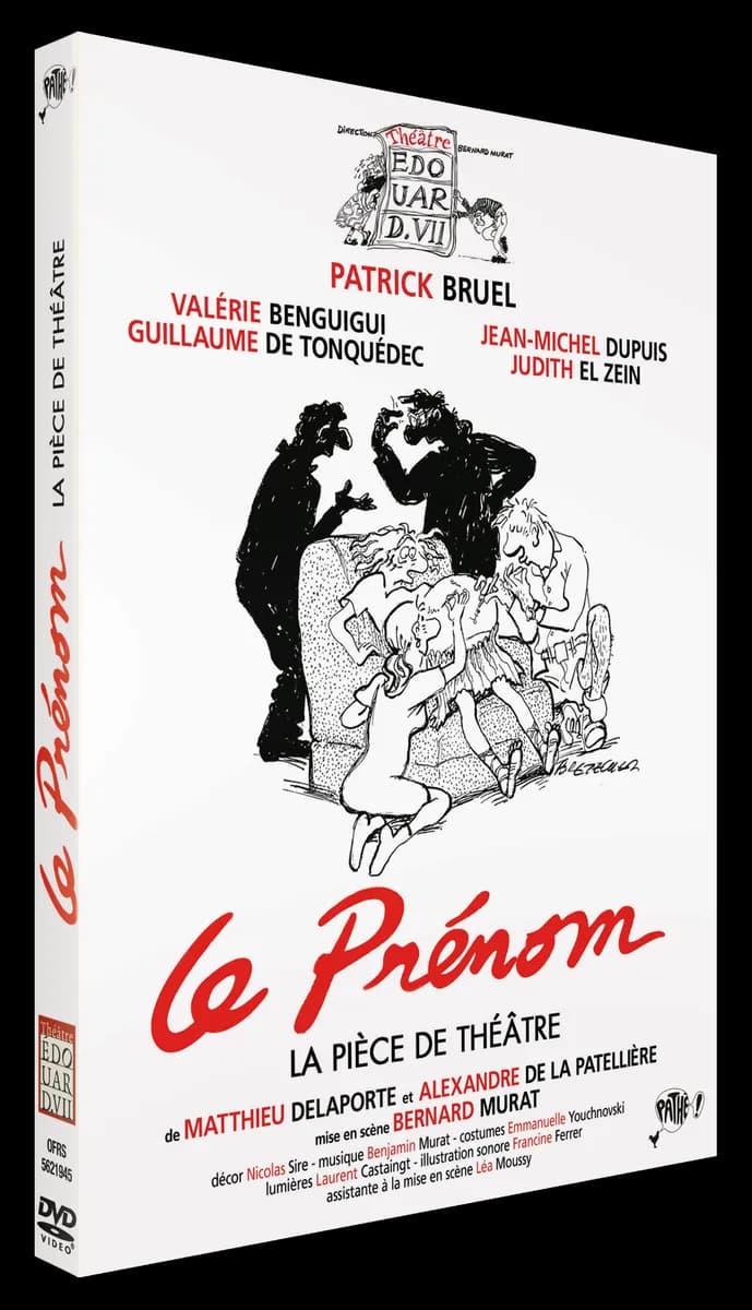 LE PRENOM – LA PIECE DE THEATRE cover