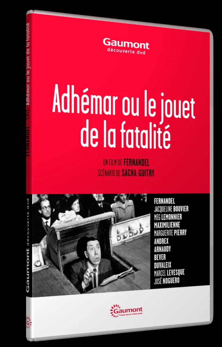 ADHEMAR OU LE JOUET DE LA FATALITE cover