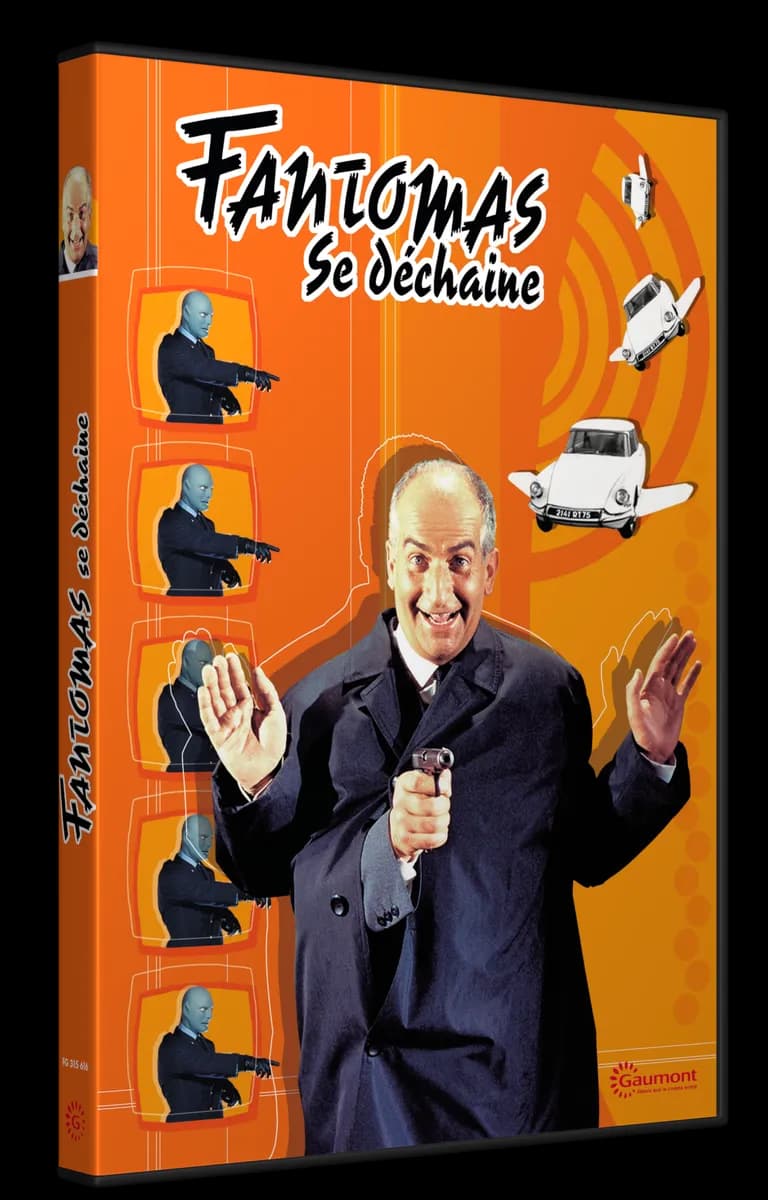 FANTOMAS SE DECHAINE cover