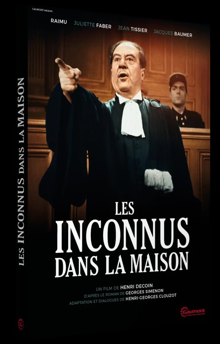 LES INCONNUS DANS LA MAISON cover